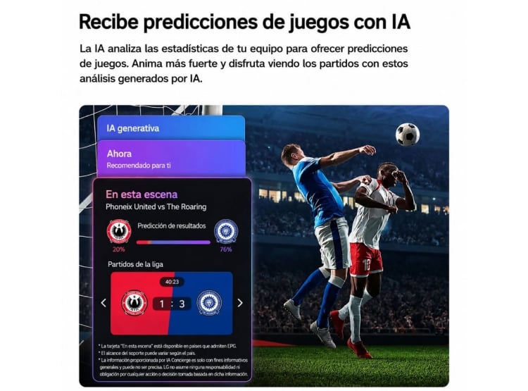 TELEVISOR LG 65” QNED AI MINI LED 4K UHD 65QNED70BSA 2026 + PELOTA GRATIS - 7