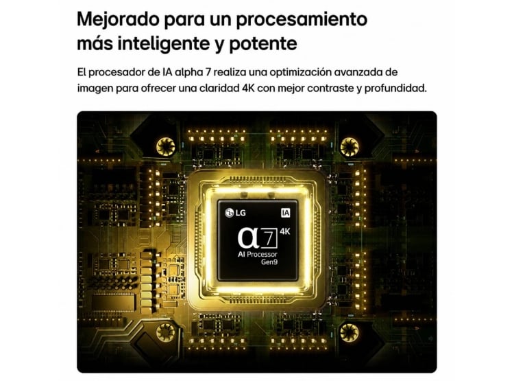 TELEVISOR LG 55' NANO 4K UHD AI SMART TV 55NU800BPSB 2026 + PELOTA GRATIS - 6