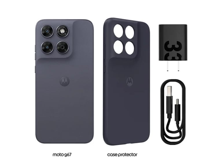 CELULAR MOTOROLA G67 6.8” 4GB RAM 256GB GRIS DESBLOQUEADO - 4