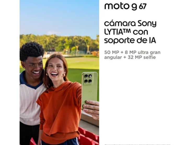 CELULAR MOTOROLA G67 6.8” 4GB RAM 256GB GRIS DESBLOQUEADO - 8