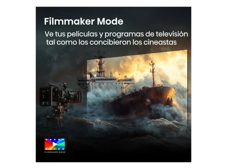 TELEVISOR HISENSE SMART TV 55” HI-QLED 4K UHD VIDAA 55QD5SV + PELOTA GRATIS - 4
