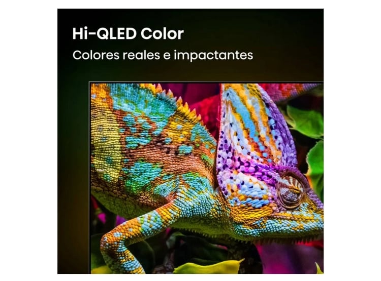 TELEVISOR HISENSE SMART TV 55” HI-QLED 4K UHD VIDAA 55QD5SV + PELOTA GRATIS - 7