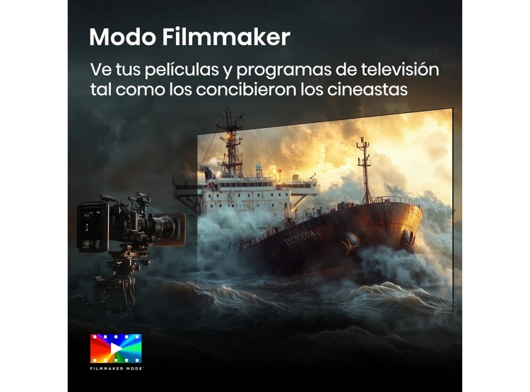 TELEVISOR HISENSE SMART TV 50” HI-QLED 4K UHD VIDAA 50QD5SV + PELOTA GRATIS - 8