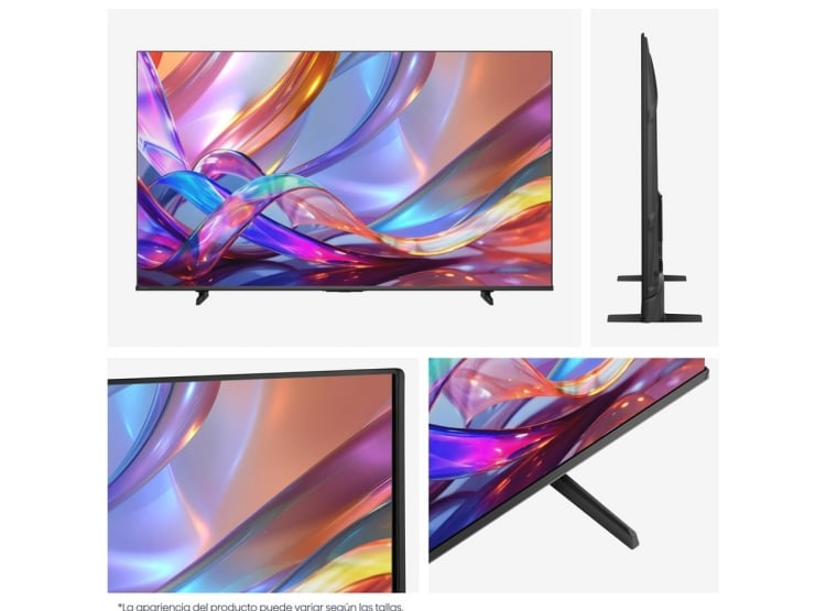 TELEVISOR HISENSE HI-QLED 4K MATE 55' 55QD68SG GOOGLE TV (2026) + PELOTA GRATIS - 4
