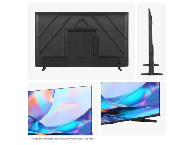TELEVISOR HISENSE SMART TV 65” HI-QLED 4K UHD VIDAA 65QD5SV + PELOTA GRATIS - 7