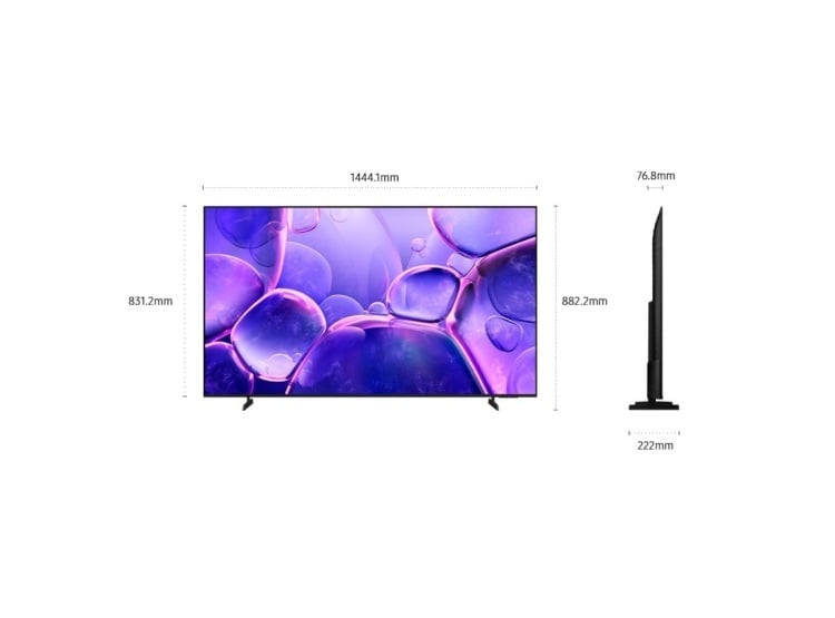 TELEVISOR SAMSUNG SMART TV 65 CRYSTAL UHD 4K UN65U8000FGXPE - 4