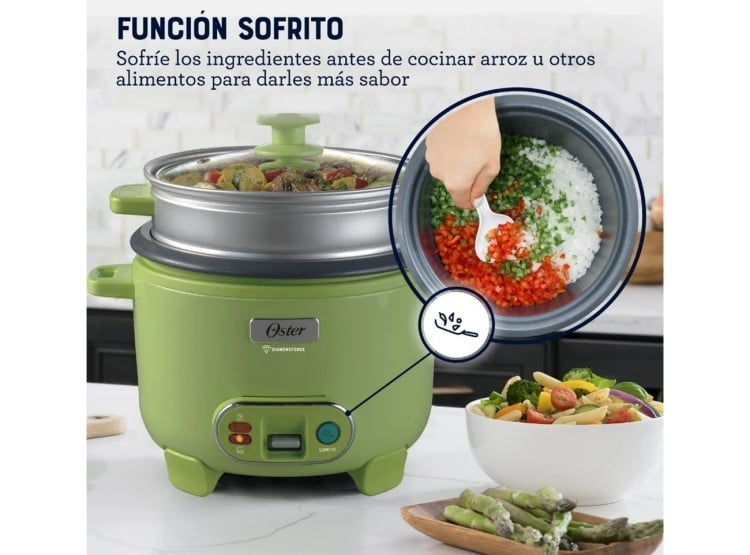 OLLA ARROCERA OSTER 1.8L C/VAPORERA CKSTRC10DFGRN-053 - 3