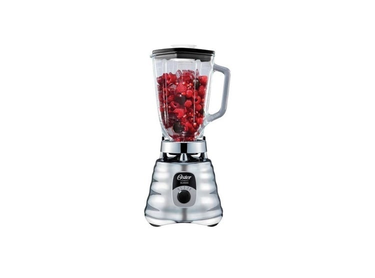 LICUADORA CLÁSICA OSTER CROMADA 3 VELOCIDADES CON PERILLA ERGONÓMICA BLST4655 - 1