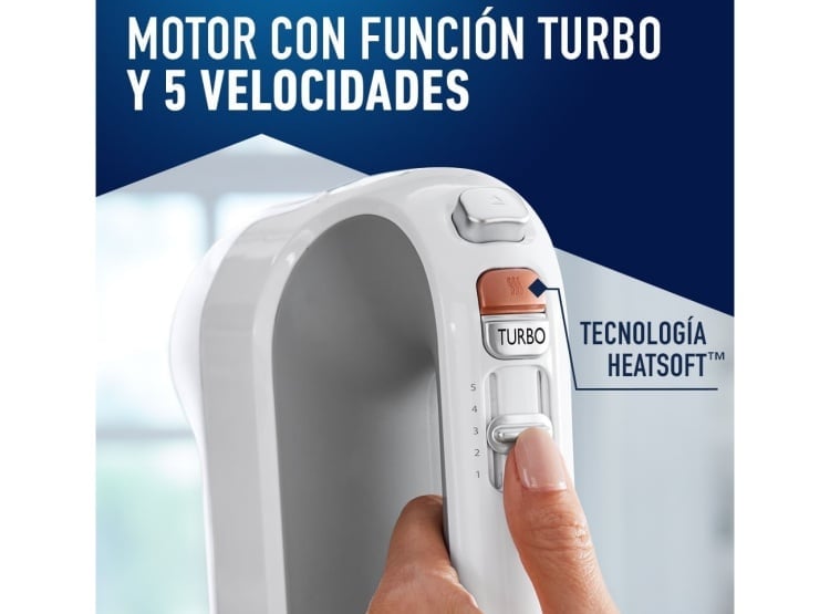 BATIDORA DE MANO OSTER TECNOLOGÍA HEATSOFT FPSTHMAMR-053 - 5