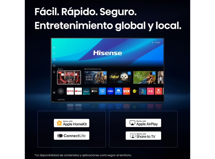 TELEVISOR SMART TV HISENSE 40Q4SV QLED FHD - 8