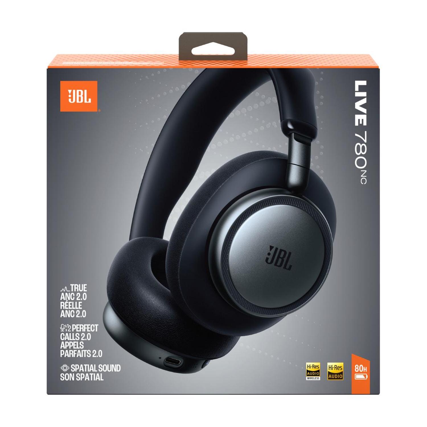 AUDIFONOS BLUETOOTH JBL LIVE 780 CANCELACION DE RUIDO NEGRO - 8
