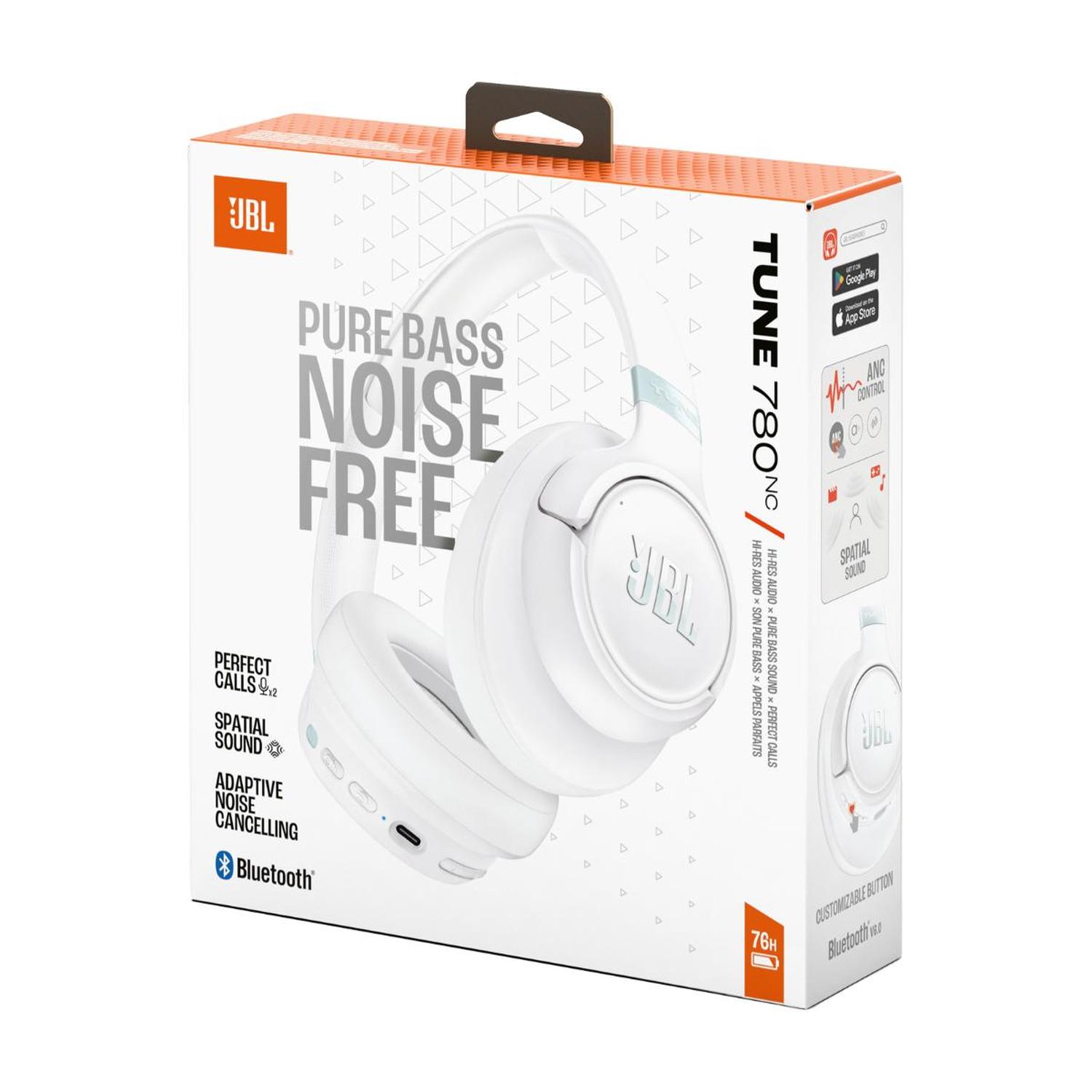 JBL TUNE 780 NC HEAPDHONES - HEADBAND - WHITE - 6