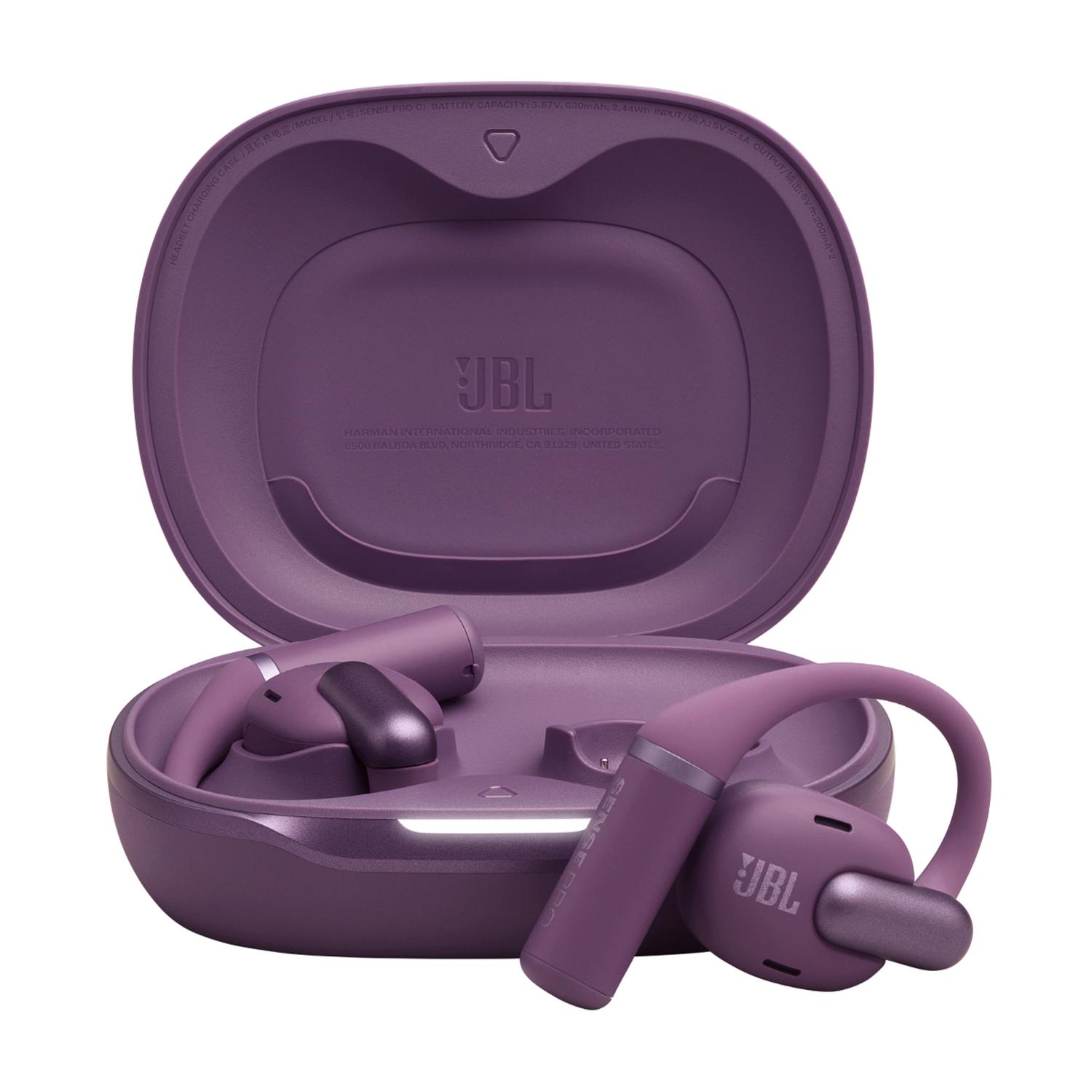 JBL SENSE PRO - PURPLE - EAR HOOK - HEADPHONES - TWS - OPEN - 1