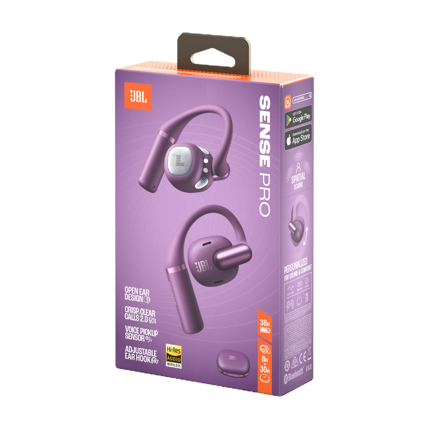 JBL SENSE PRO - PURPLE - EAR HOOK - HEADPHONES - TWS - OPEN - 7