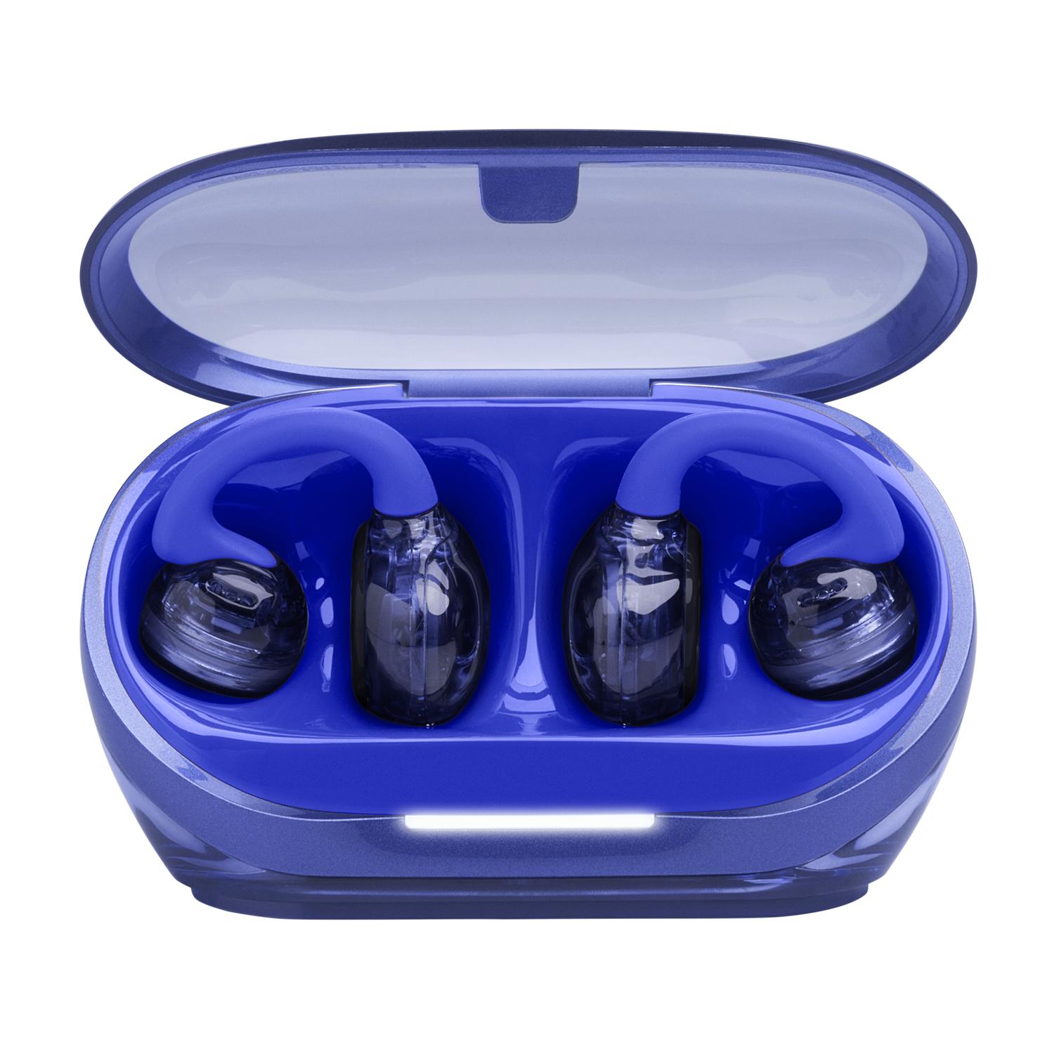 JBL HEADPHONES TWS EAR CUFF SOUNDGEAR CLIPS BLUE - 4
