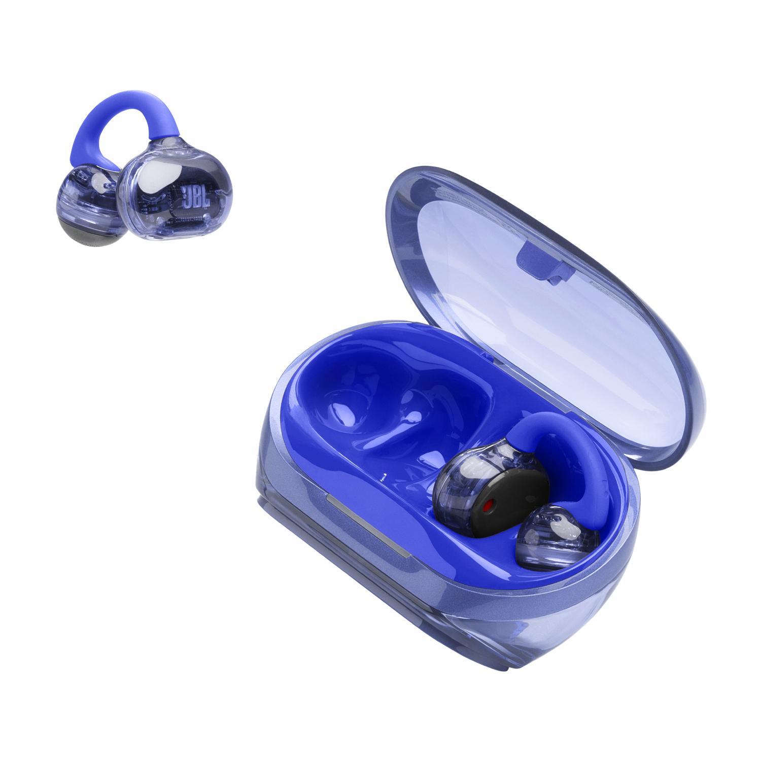 JBL HEADPHONES TWS EAR CUFF SOUNDGEAR CLIPS BLUE - 7