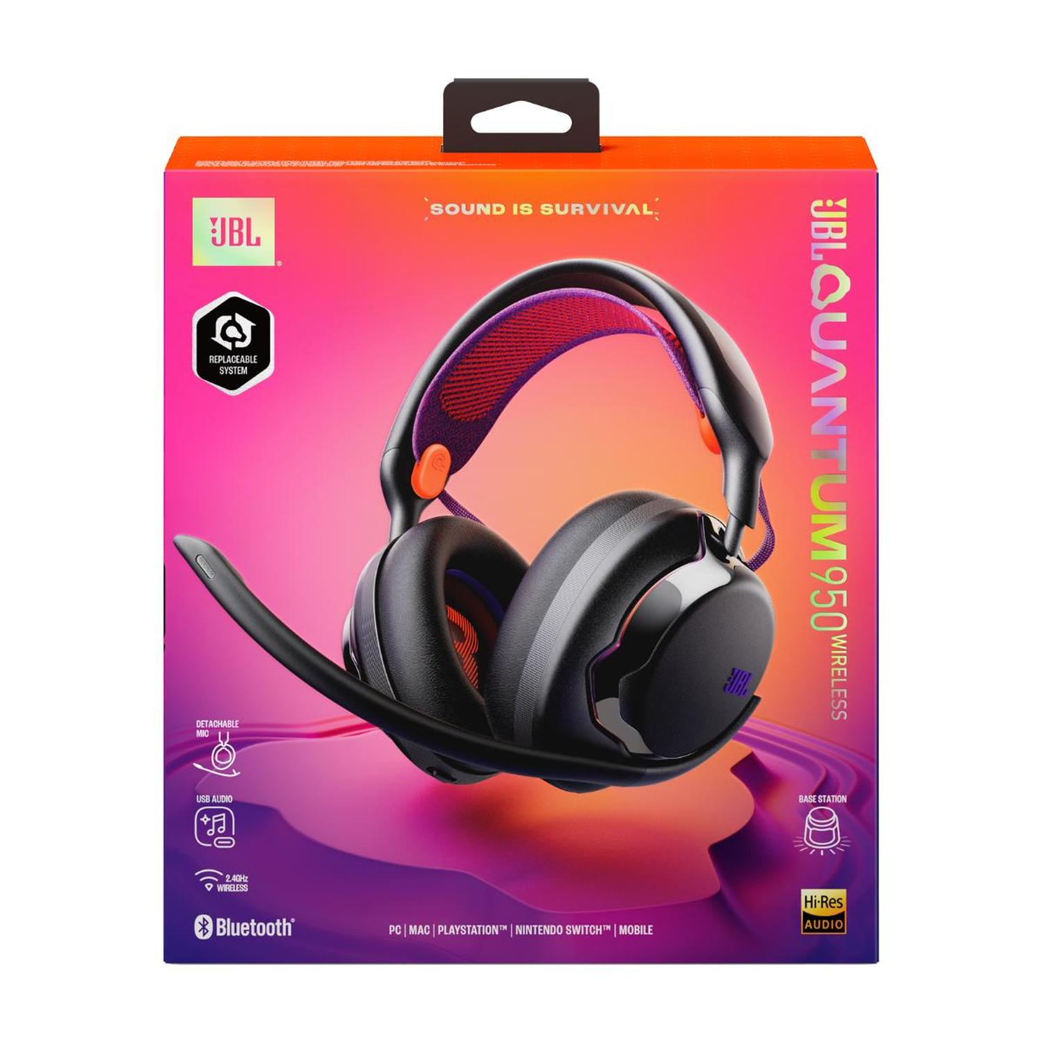 JBL QUANTUM 950 GAMING HEADPHONES BLACK - 7