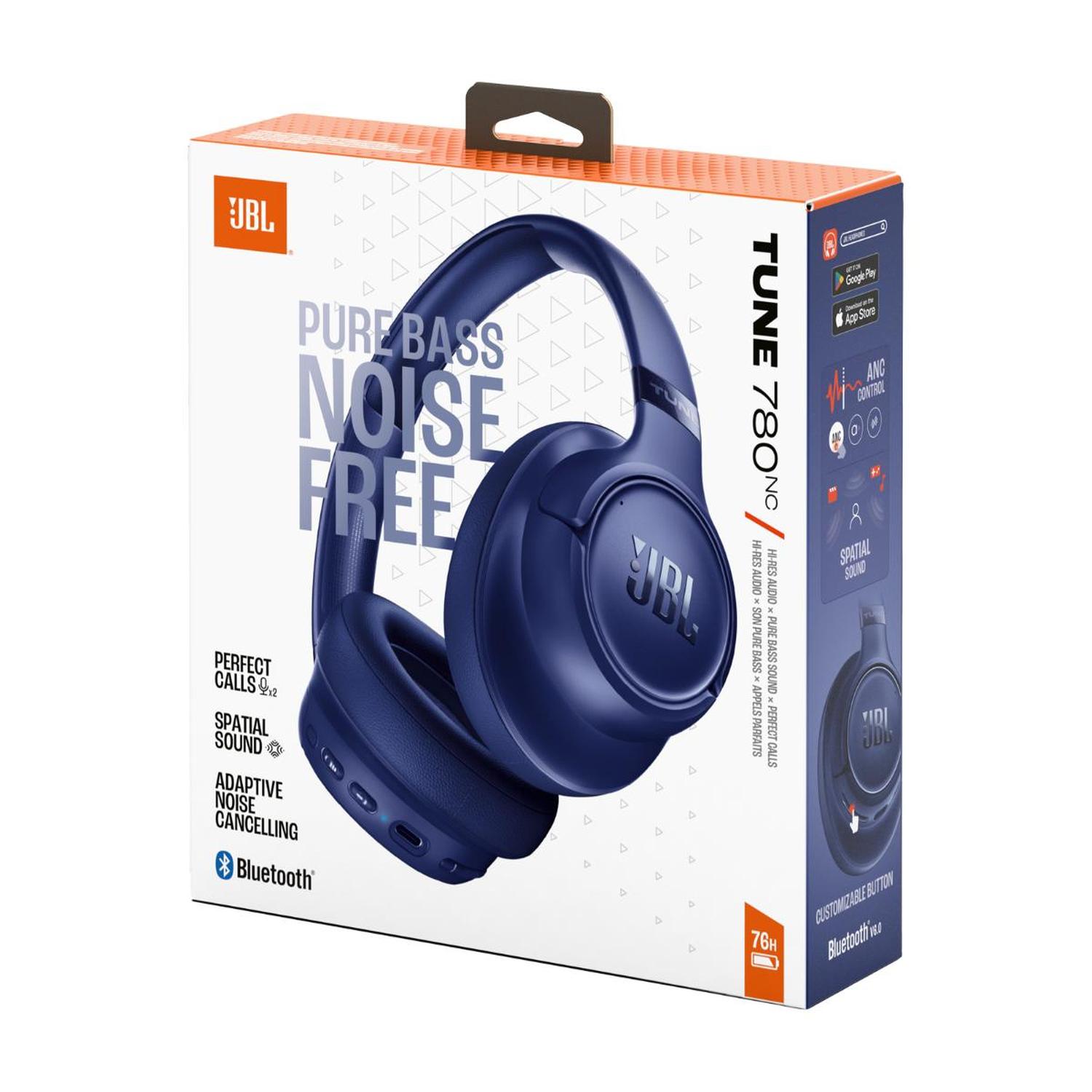 JBL TUNE 780 NC HEAPDHONES - HEADBAND - BLUE - 8