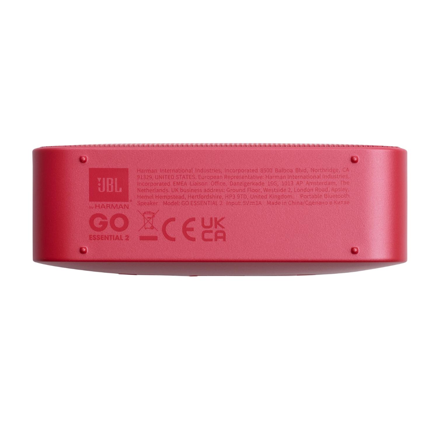 PARLANTE BLUETOOTH JBL GO ESSENTIAL 2 ROJO - 7