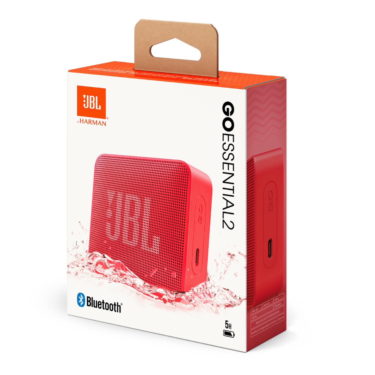 PARLANTE BLUETOOTH JBL GO ESSENTIAL 2 ROJO - 9