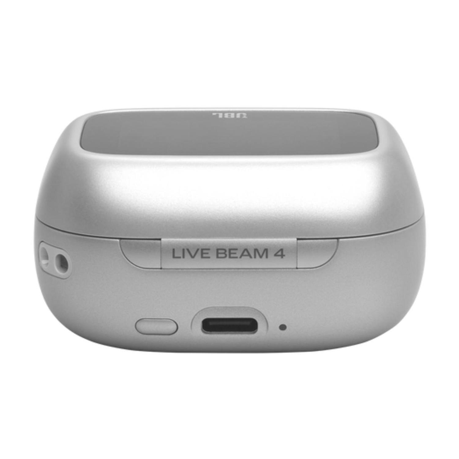 JBL AUDIFONOS LIVE BEAM 4 PLATA - 9