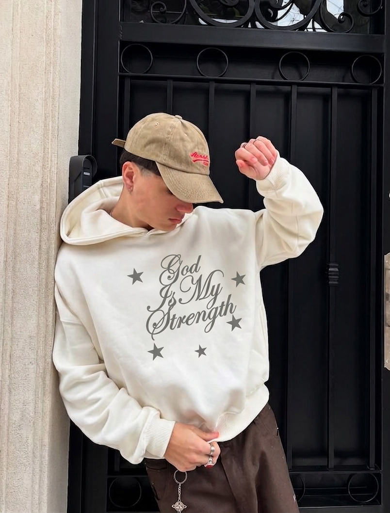 POLERA ANGEL STAR OVERSIZE ANGEELL WINGS PERLA. - 1