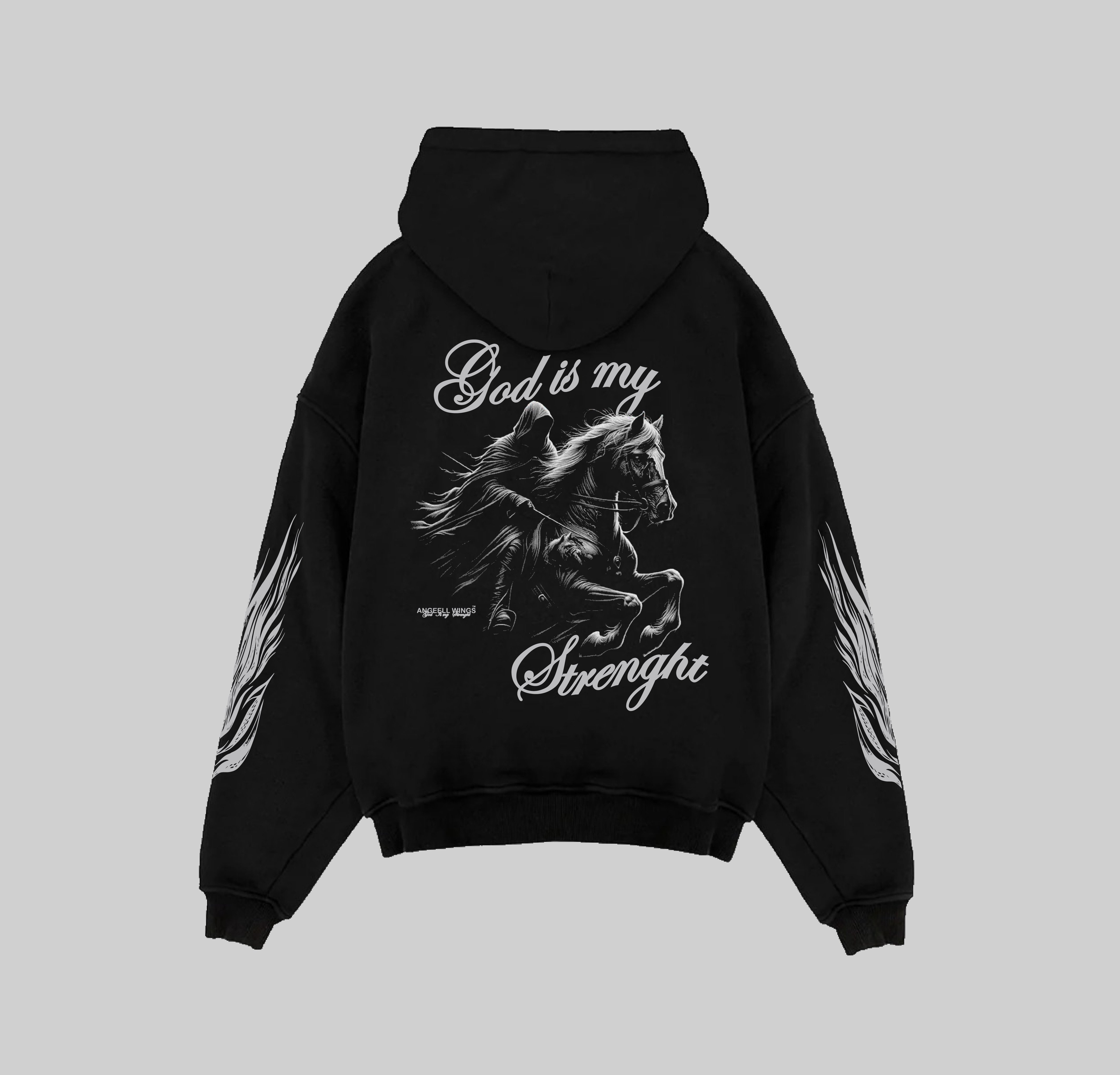 POLERA RIDING OVERSIZE UNISEX ANGEELL WINGS. - 1
