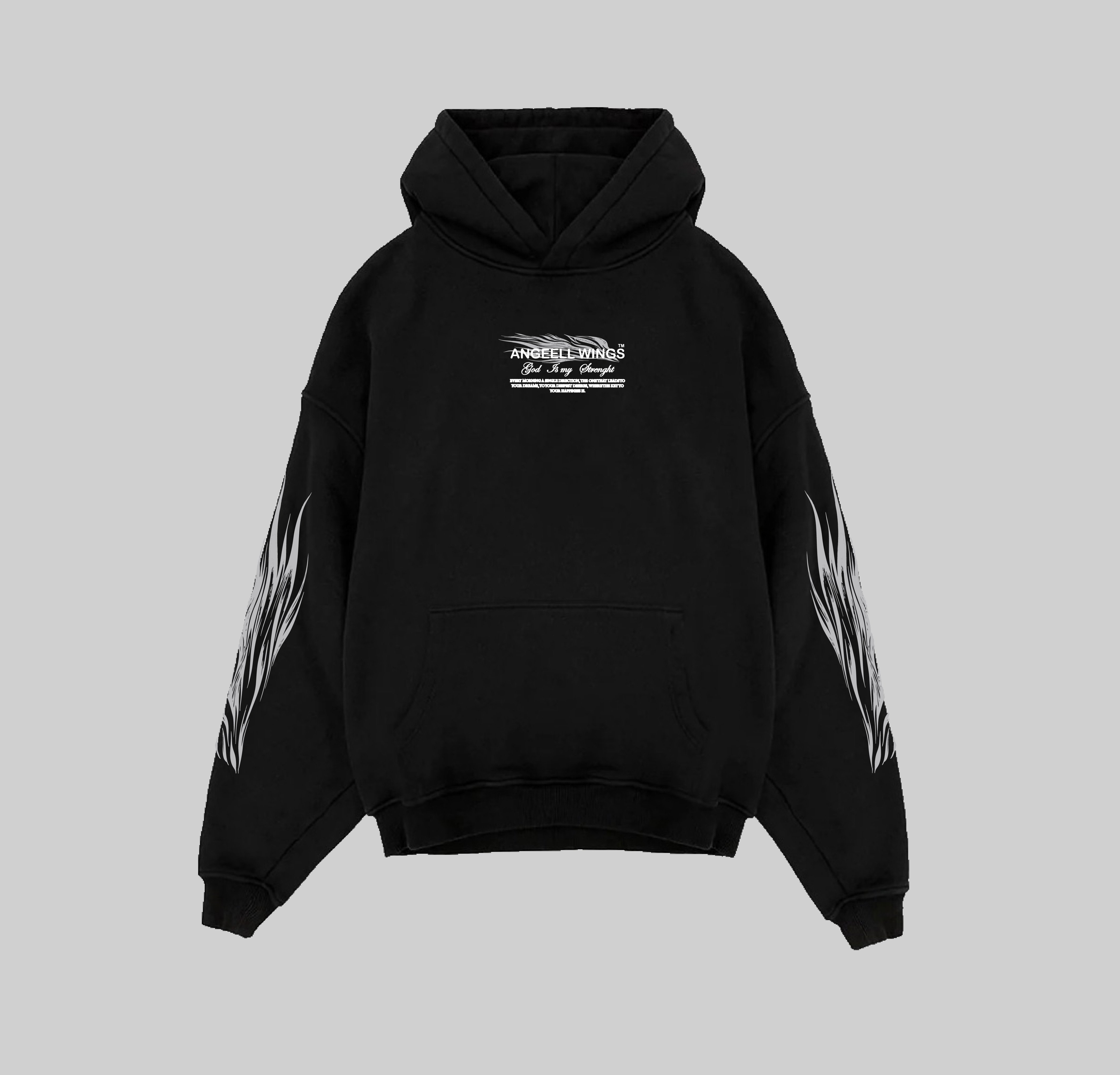 POLERA RIDING OVERSIZE UNISEX ANGEELL WINGS. - 2