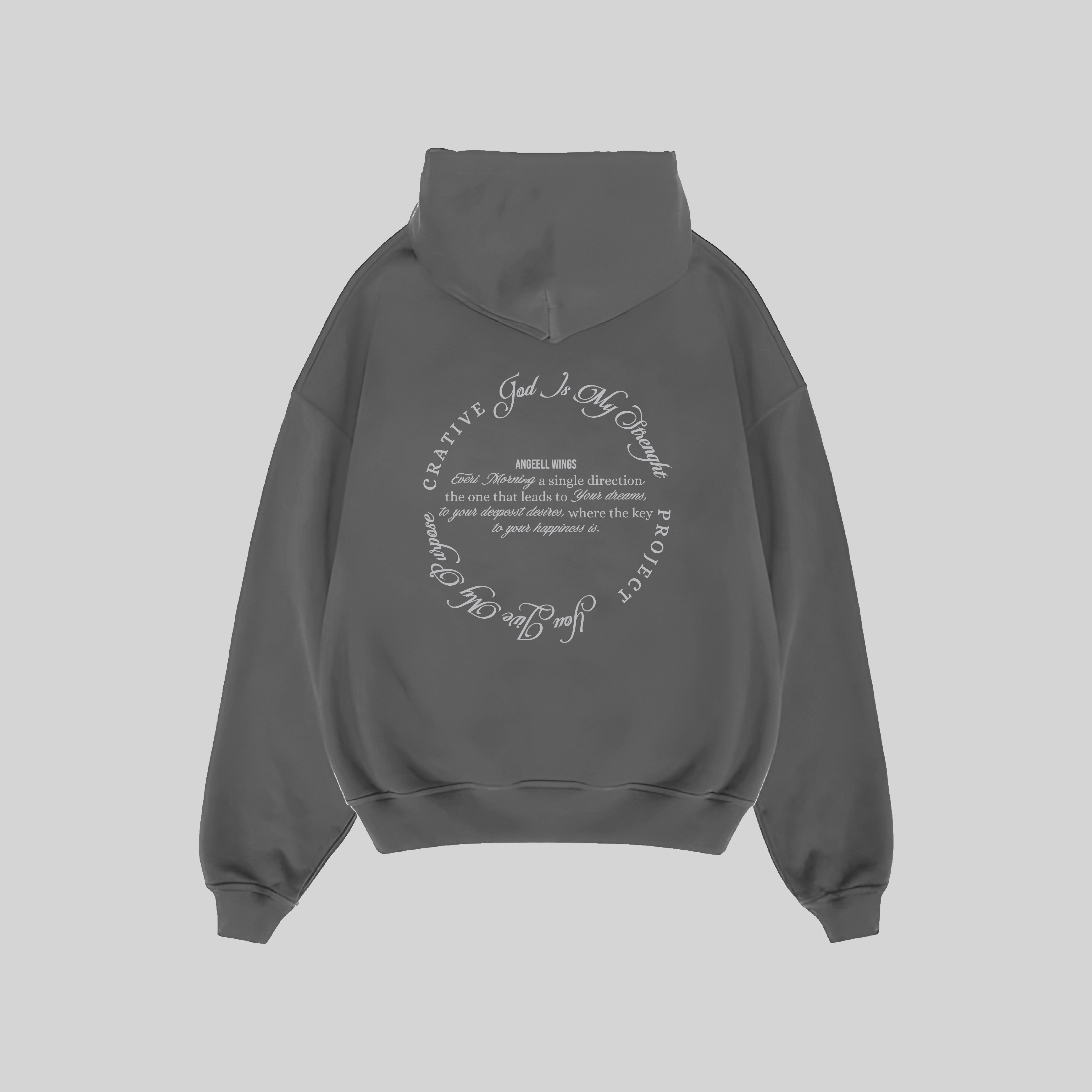 POLERA DREAMS OVERSIZE ANGEELL WINGS NEGRO. - 3