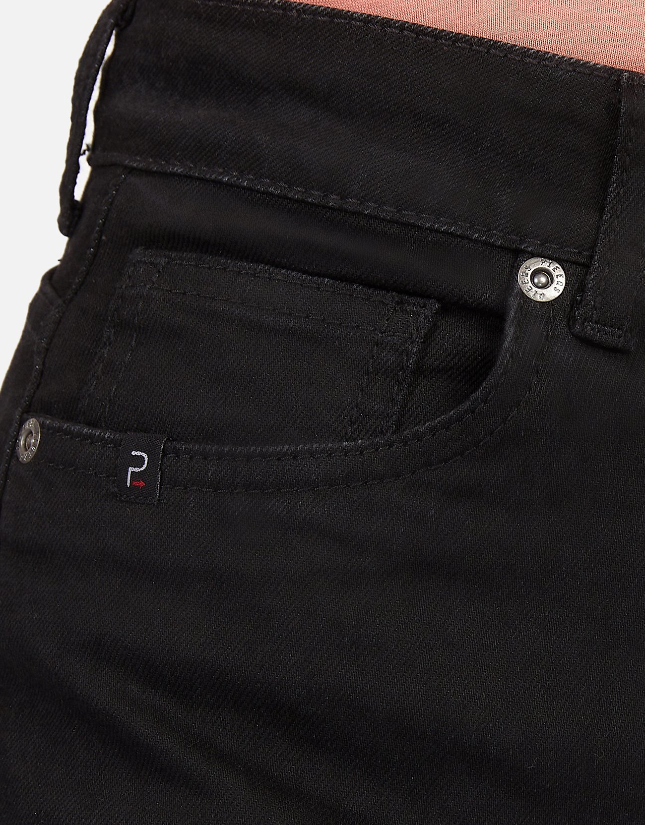 JEANS MUJER PIEERS NEGRO KALILA PANTALÓN TIRO ALTO WIDE LEG - 3