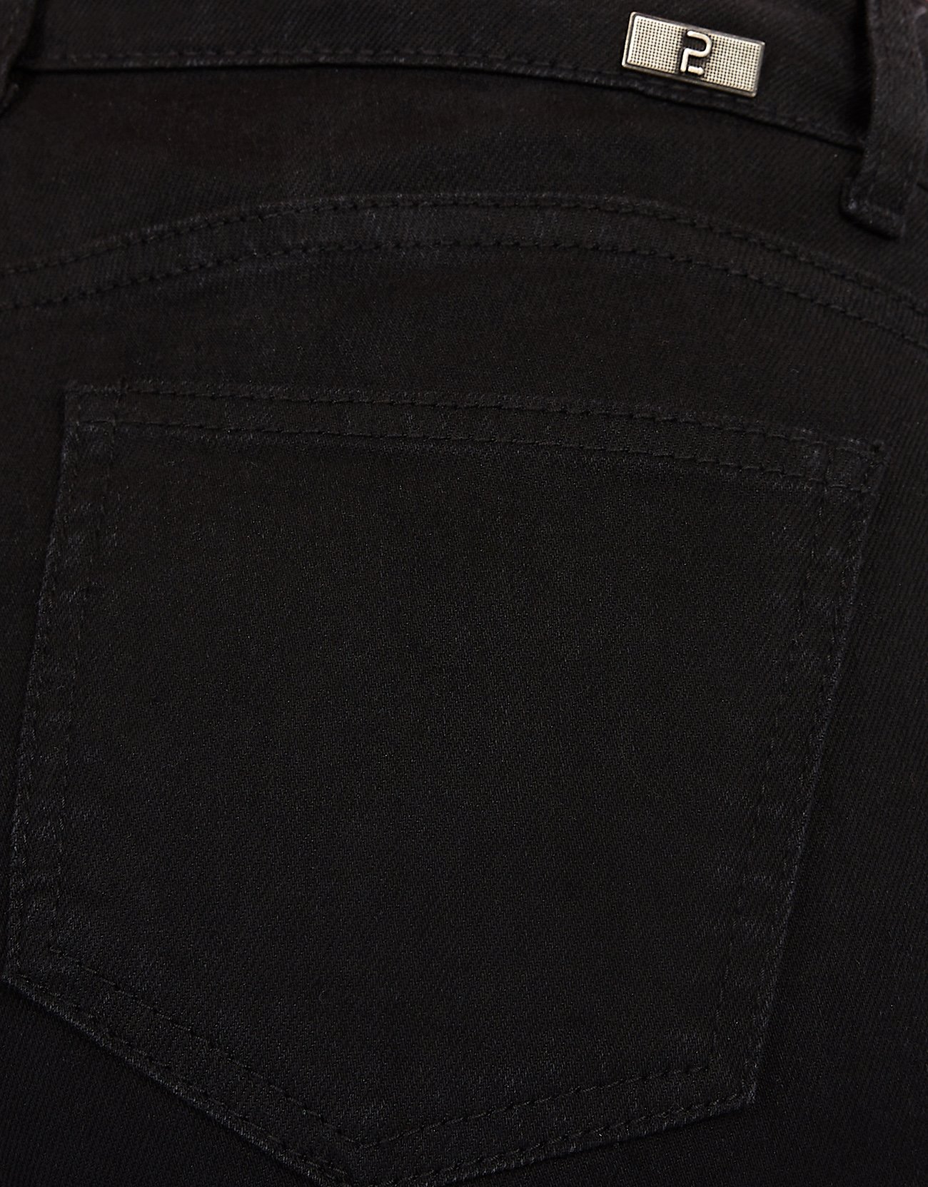 JEANS MUJER PIEERS NEGRO KALILA PANTALÓN TIRO ALTO WIDE LEG - 4