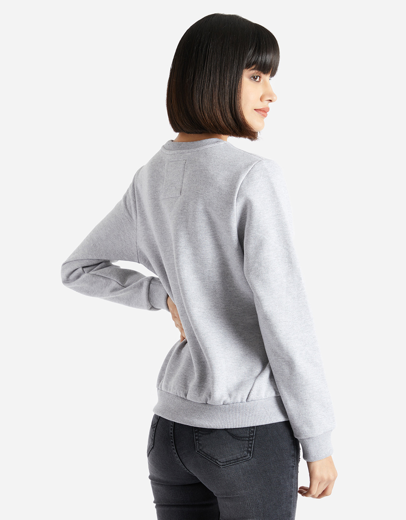 POLERA MUJER PIEERS GRIS SANIA REGULAR FIT - 2