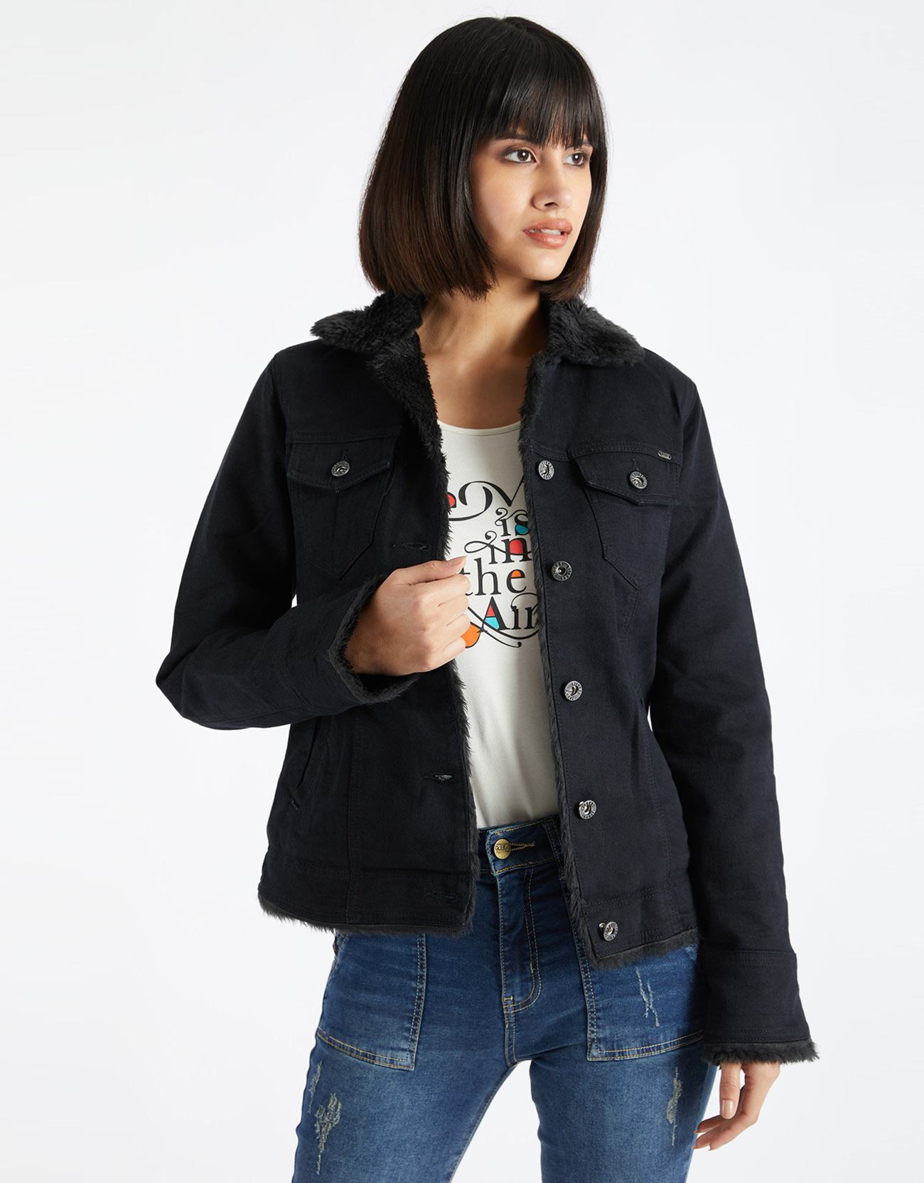 CASACA MUJER PIEERS CAMILA REGULAR FIT - 1