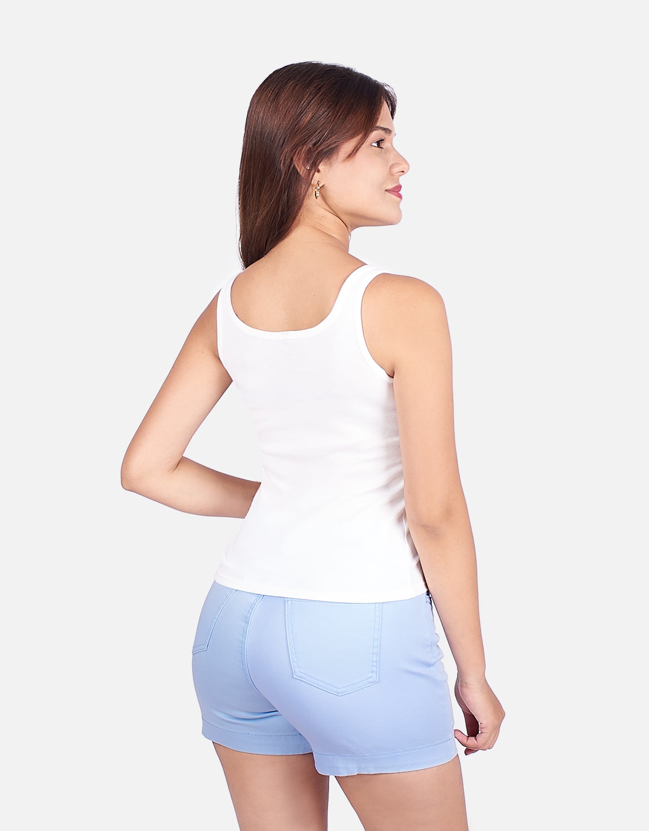 POLO ALGODÓN MUJER PIEERS HUESO MIDKA SLIM FIT - 2