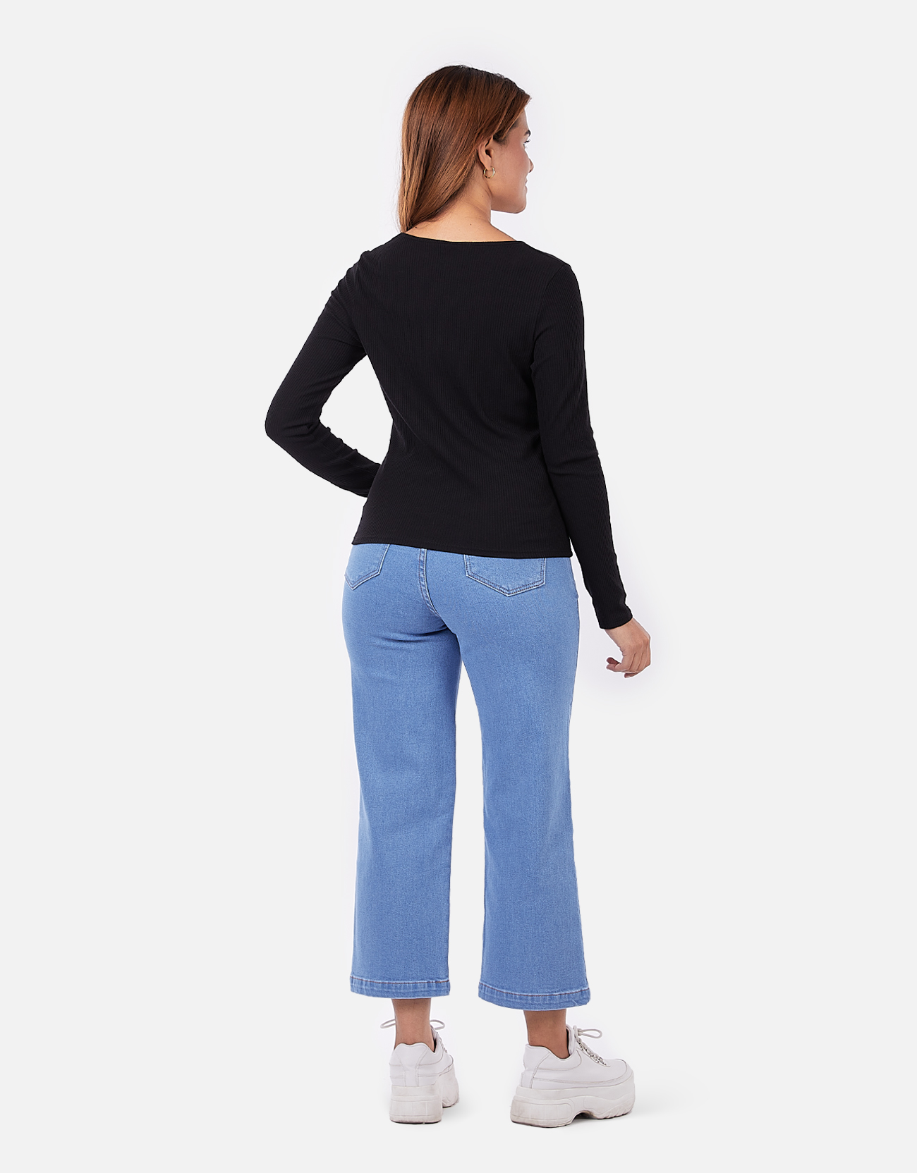 POLO MUJER PIEERS NEGRO MIRAGE SLIM FIT - 5