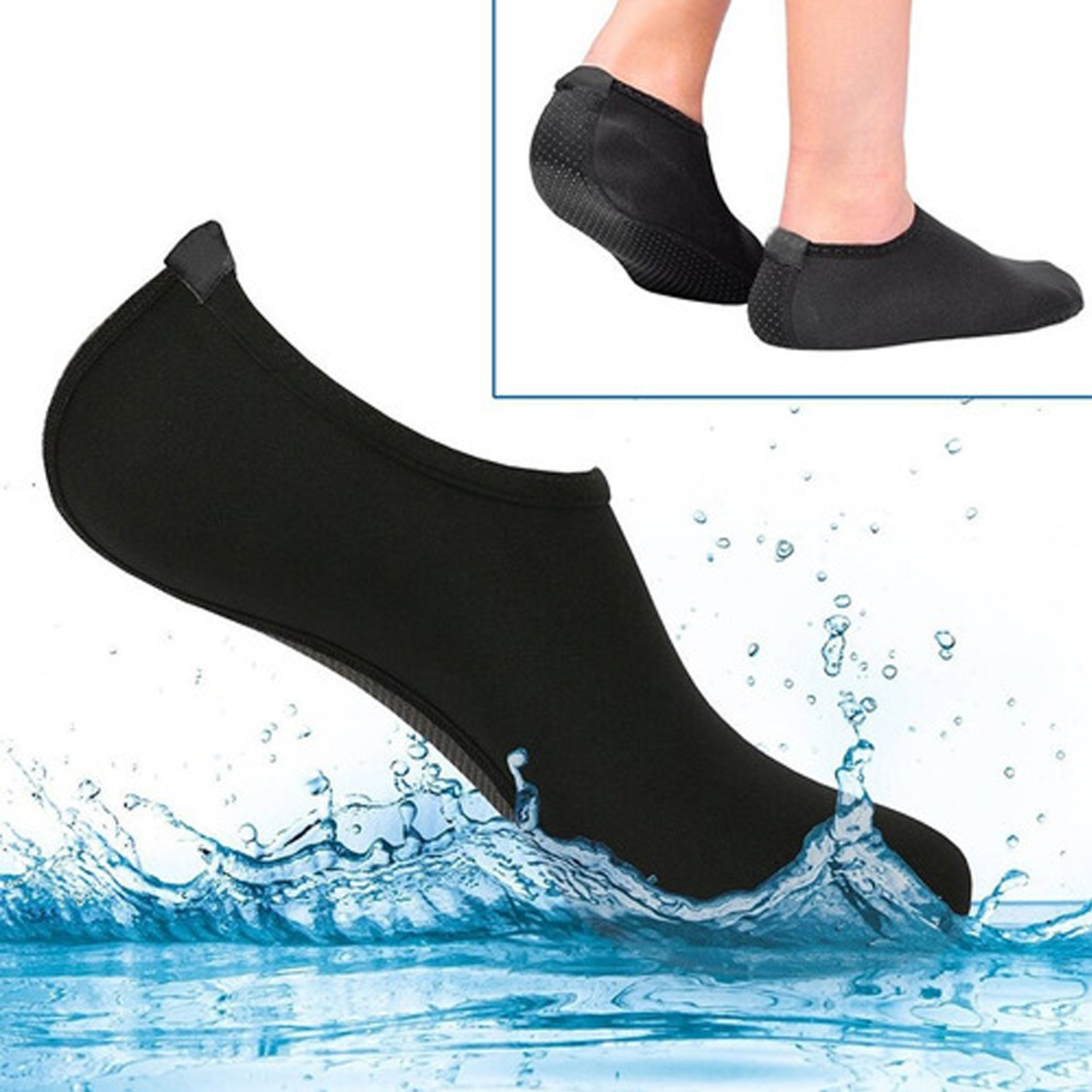 AQUASHOES ZAPATOS PARA PISCINA PLAYA ZAPATILLAS ARENA TALLA 42 A 43 - 2
