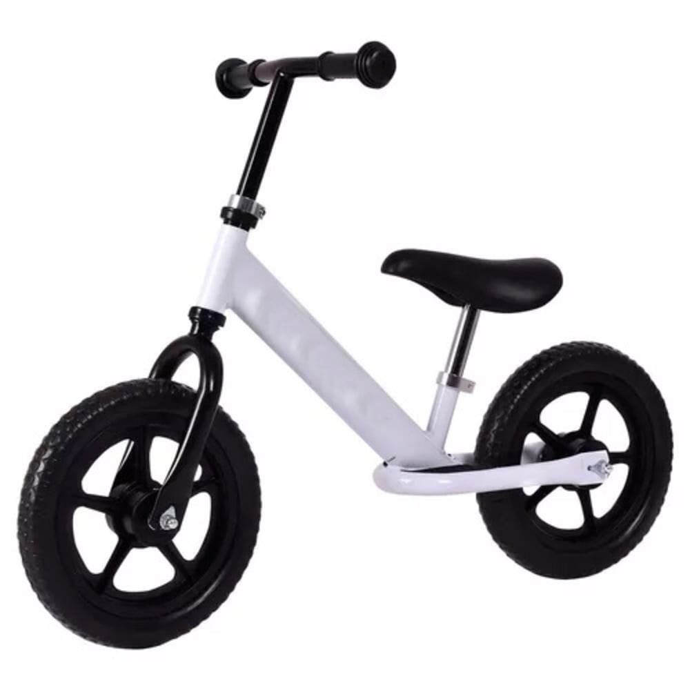 BICICLETA PARA NIÑOS EQUILIBRIO BALANCE BIKE SIN PEDALES BLANCO - 2