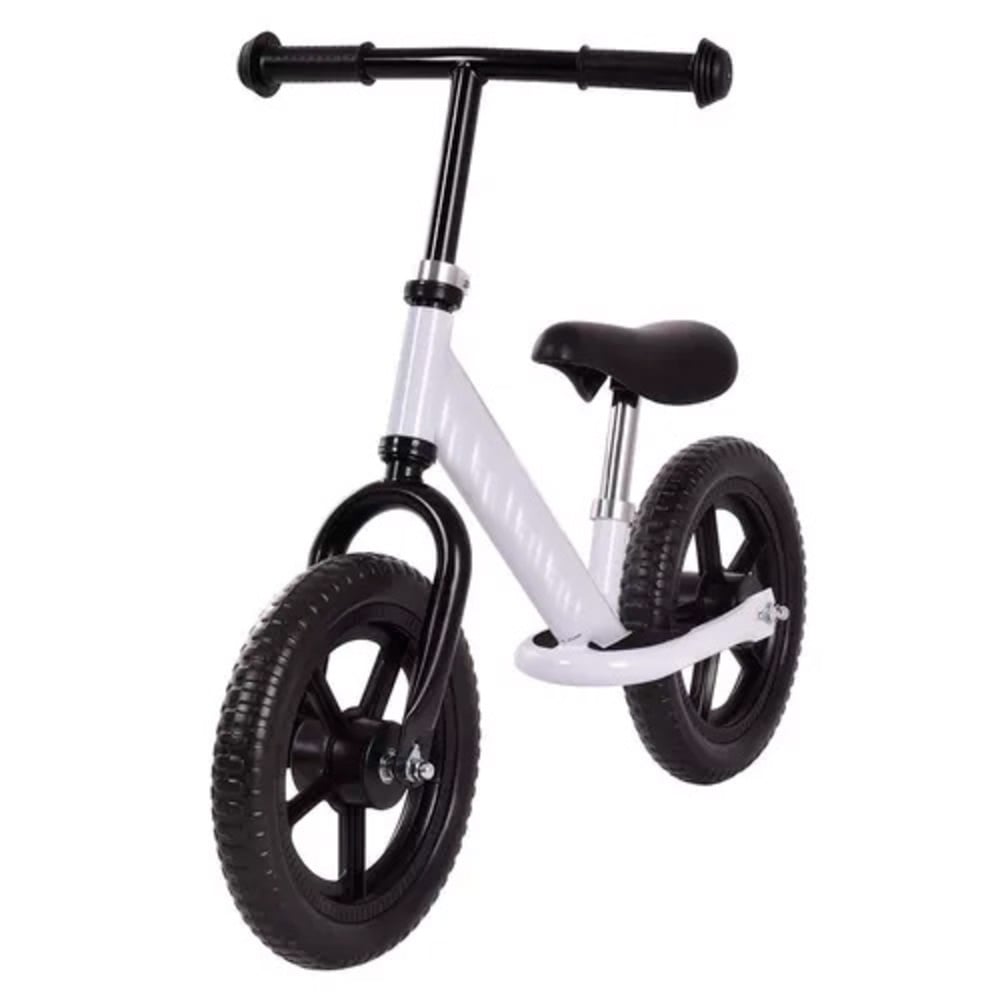 BICICLETA PARA NIÑOS EQUILIBRIO BALANCE BIKE SIN PEDALES BLANCO - 3