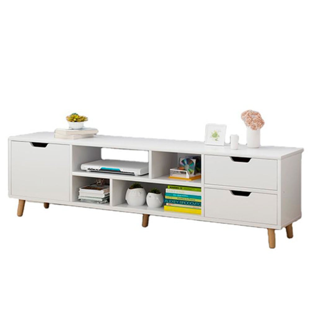 MUEBLE TV CENTRO DE ENTRETENIMIENTO MUEBLE MINIMALISTA ESTANTE - 1