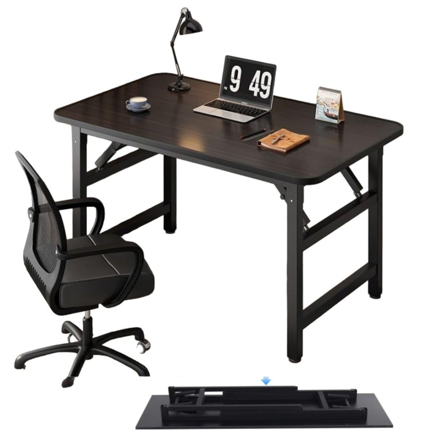 ESCRITORIO PLEGABLE MESA ESTUDIO MODERNO OFICINA TRABAJO - 1