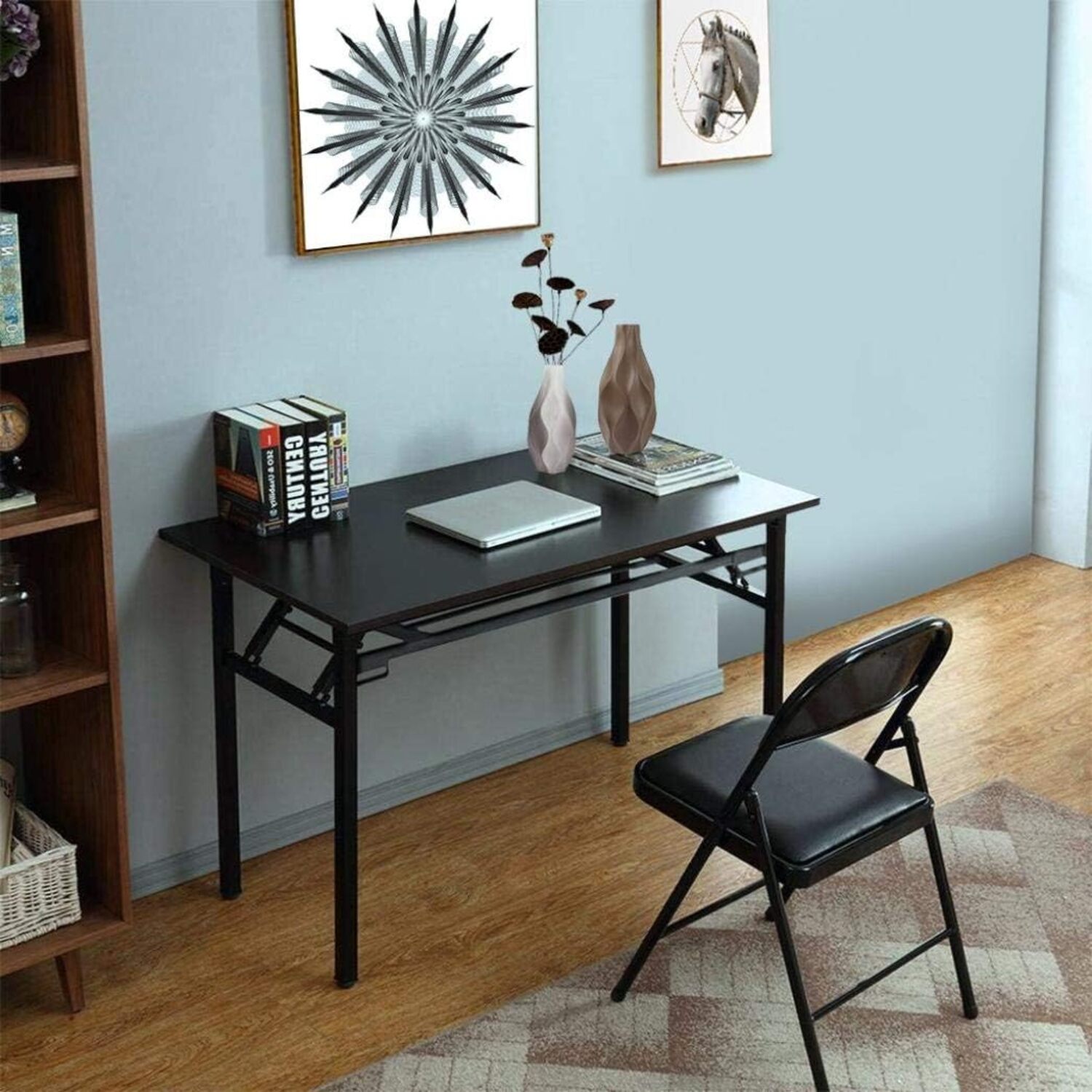 ESCRITORIO PLEGABLE MESA ESTUDIO MODERNO OFICINA TRABAJO - 6