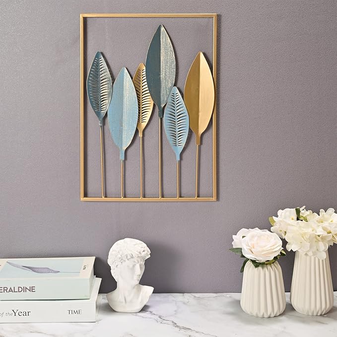 ADORNO DE PARED DE METAL – ESTILO ELEGANTE PARA TU HOGAR N1 - 1