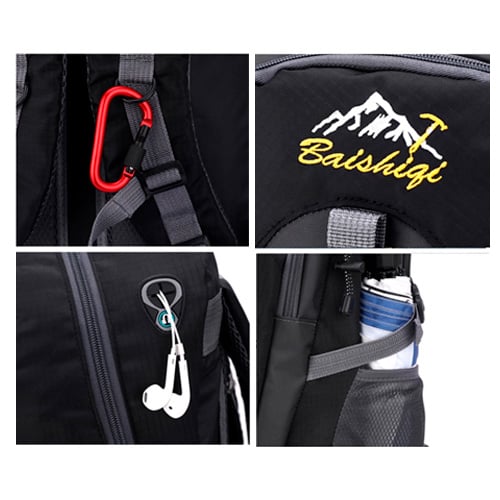 MOCHILA DE CAMPING TREKKING 40L - RESISTENTE Y ERGONÓMICO - 3