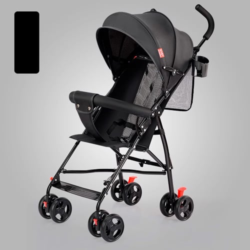 COCHE BASTON TIPO PARAGUAS LIVIANO PLEGABLE - 1