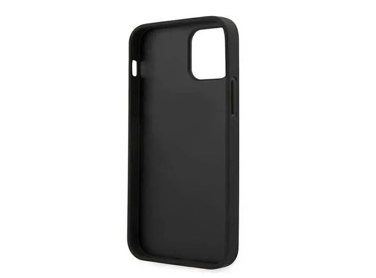 FUNDA SILICONE CASE IPHONE 12 PRO MAX - NEGRO - 2