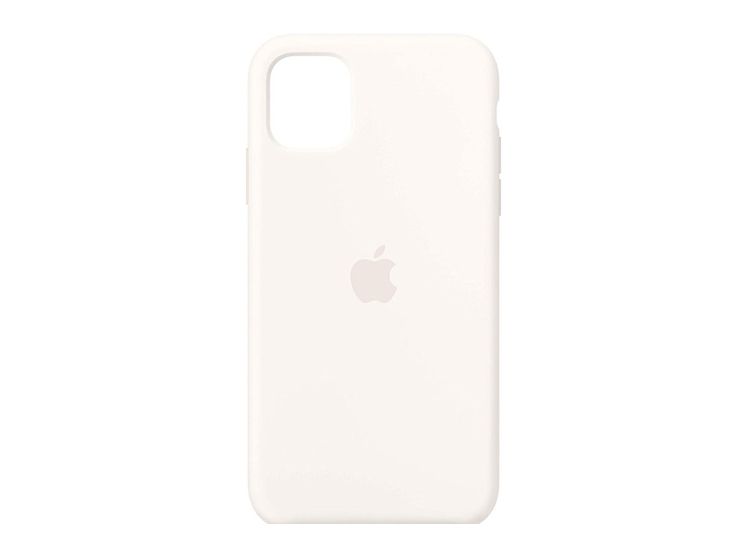 FUNDA SILICONE CASE IPHONE 12 PRO MAX - BLANCO - 1