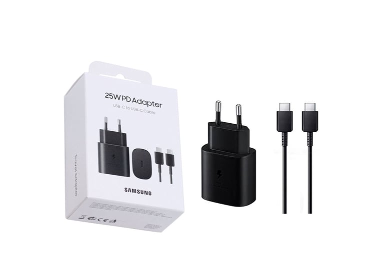 CARGADOR SAMSUNG 25W CARGA RÁPIDA ORIGINAL EP-TA800NBEGEU - 1