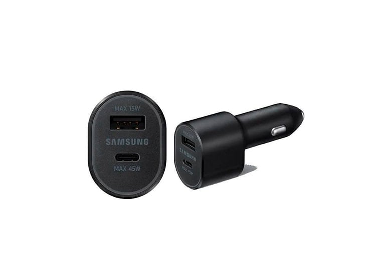 CARGADOR SAMSUNG DE AUTO SUPER CARGA RAPIDA 45W - NEGRO - 2