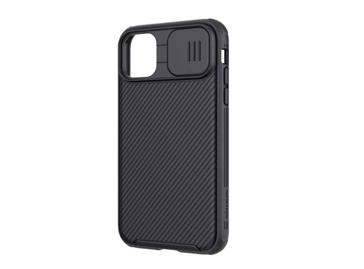 CASE NILLKIN CAMSHIELD PARA IPHONE 15 PRO NEGRO + MICA DE VIDRIO 11D COMPLETO - 3