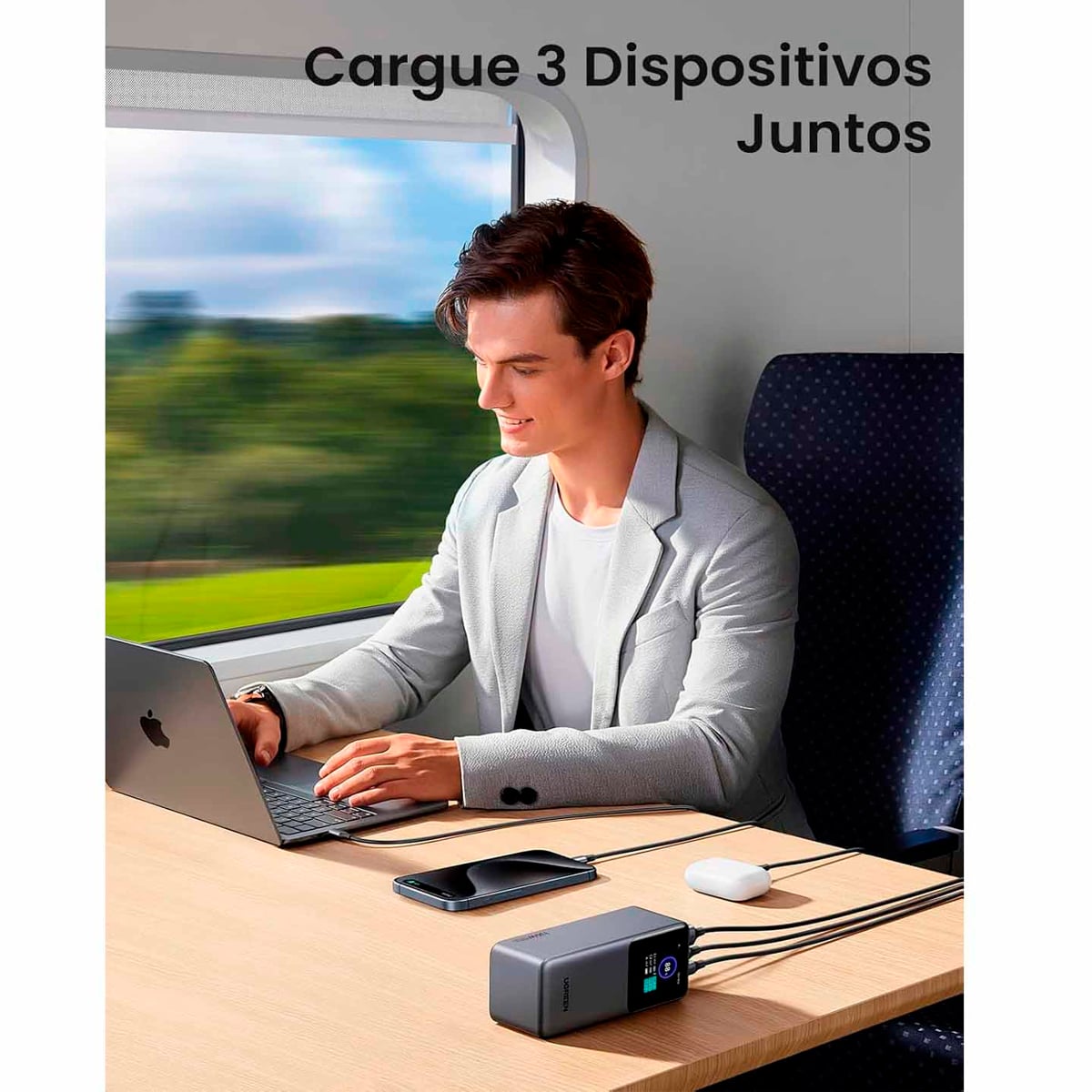 POWER BANK UGREEN NEXODE 20000MAH CARGA RAPIDA 130W PB721 - 2